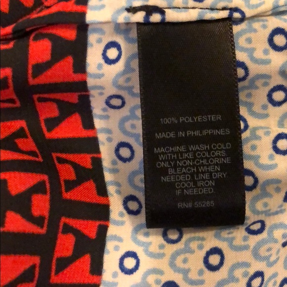 Express Multi Colored Printed Blouse - Picture 4 of 5